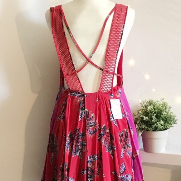 Free People Thought I Was Dreaming Mini Dress (M) - Picture 4 of 8